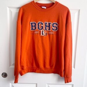 Champion embroider Bishop Gorman High School crewneck pullover sweater Y2K